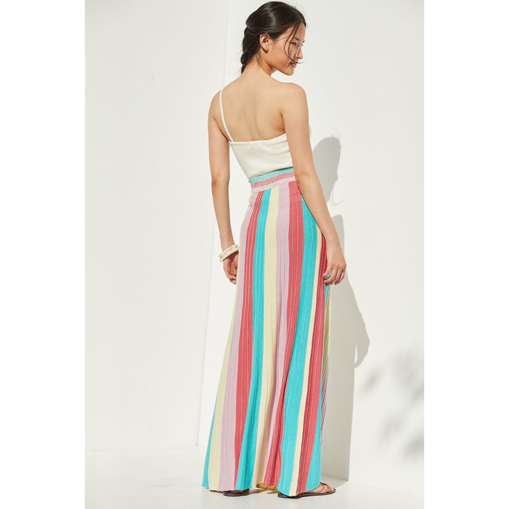 Anthropologie Striped Knit Maxi Skirt - Picture 7 of 7